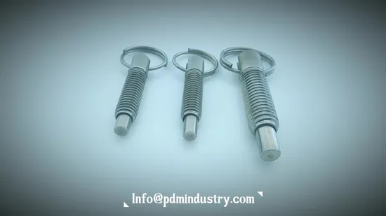 Pasador de bloqueo de bola de liberación rápida con botón pulsador Pasador de retención Cables Pasador de bloqueo de bola de retención de horquilla Lynch de enganche Pasador de bloqueo automático de liberación rápida de seguridad Pasador de botón pulsador