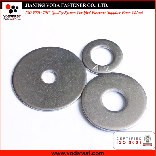 Arandela plana de acero inoxidable Vodafast Arandela de seguridad con resorte